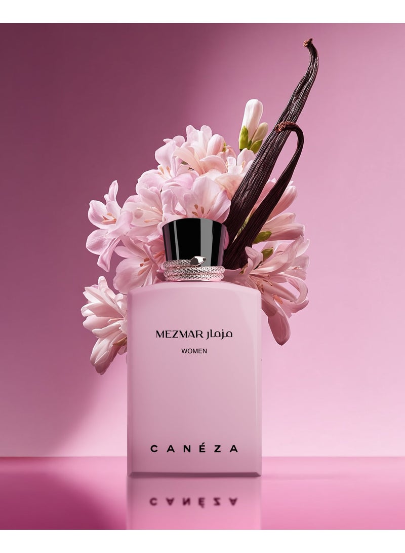 Canéza The Luxe Woman Duo - Mezmar Women (Almond, Coffee, Vanilla) + Café Vanilla (Vanilla, Tonka, Amber Woods) 100ML Each | Long-Lasting EDP - Image 2